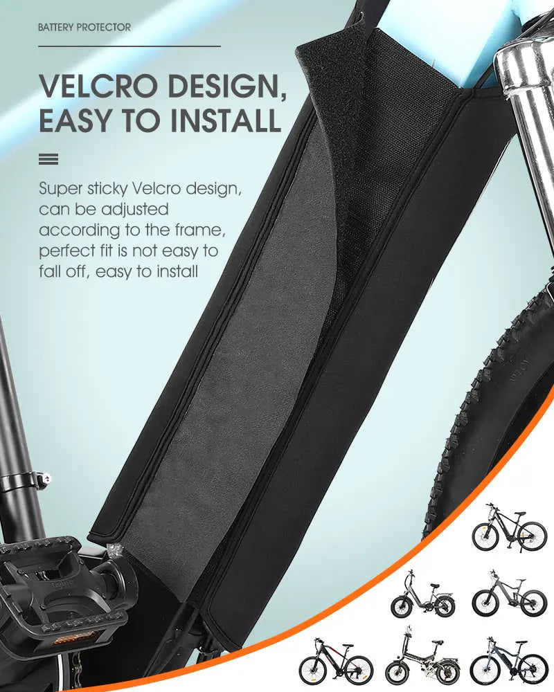 WEST BIKING E-Bike Battery Cover | Insulated & Waterproof
