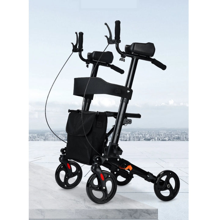 Adjustable Folding Walker with Arm Support
