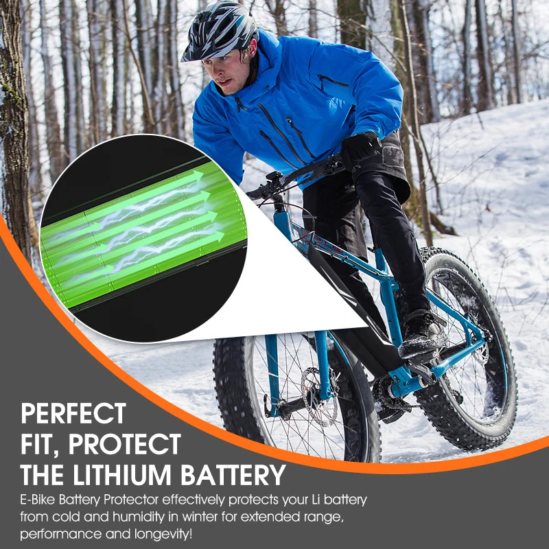 WEST BIKING E-Bike Battery Cover | Insulated & Waterproof