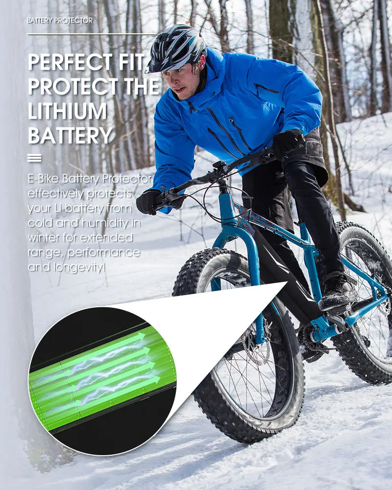 WEST BIKING E-Bike Battery Cover | Insulated & Waterproof