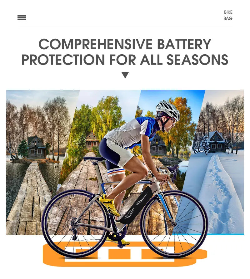 WEST BIKING E-Bike Battery Cover | Insulated & Waterproof
