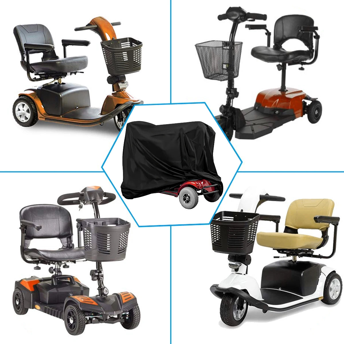 Waterproof Scooter Cover | Heavy-Duty Protection