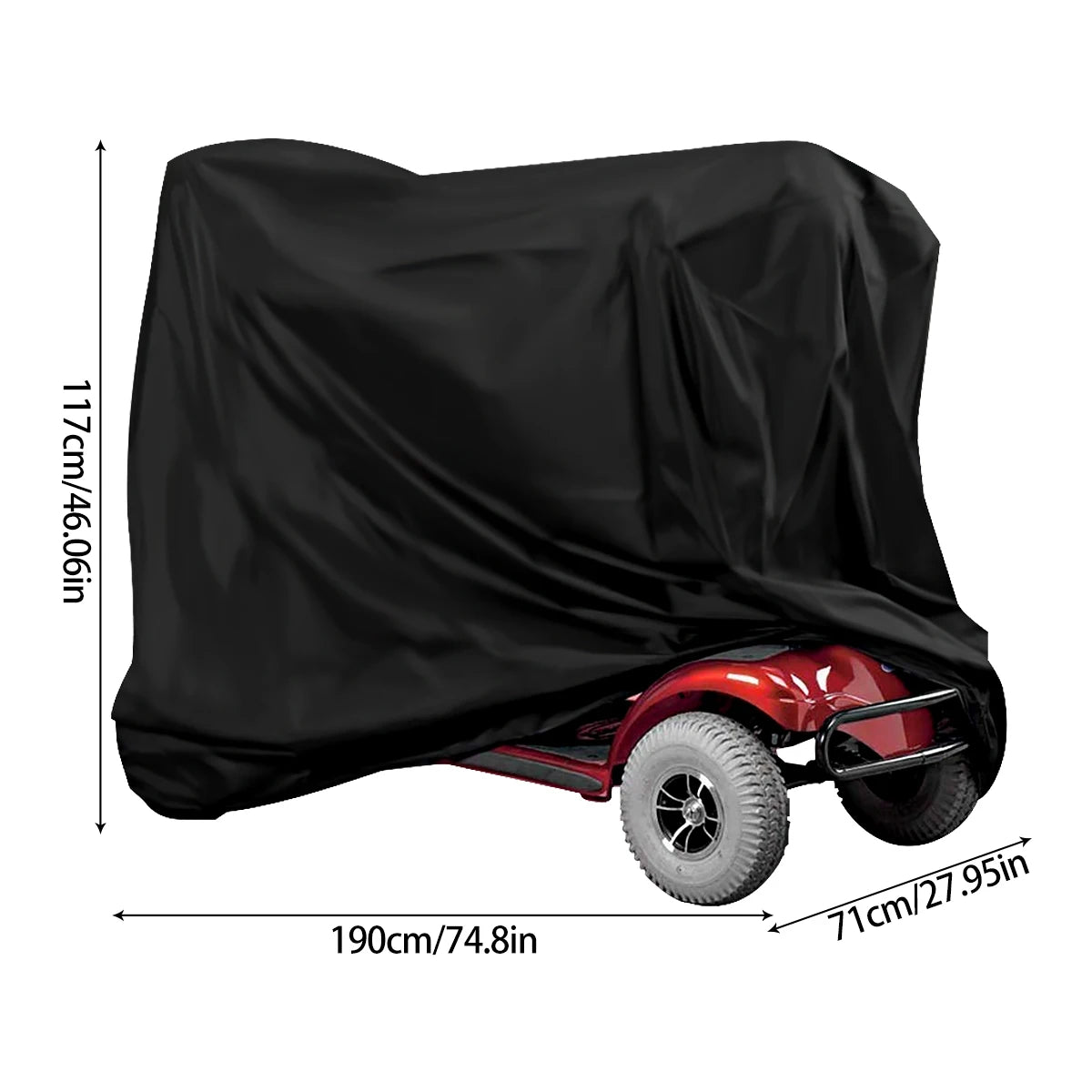 Waterproof Scooter Cover | Heavy-Duty Protection